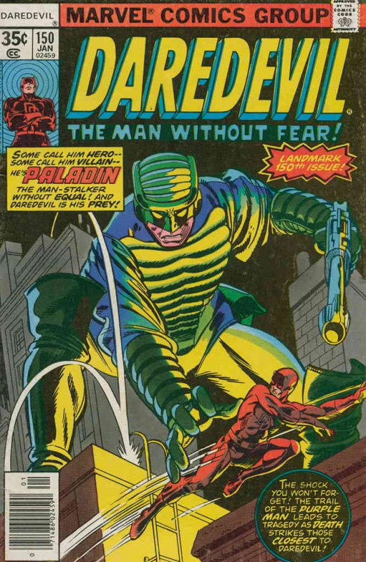 Daredevil #150 FN ; Marvel | 1st Appearance Paladin