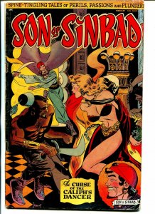 Son of Sinbad #1 1950-St John-1st issue-Joe Kubert art-Good Girl Art cover-VG+