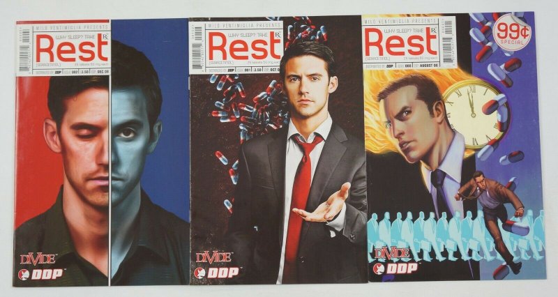 Milo Ventimiglia Presents Rest #0 & 1-2 VF/NM complete series this is us actor