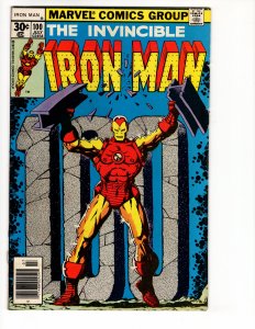 Iron Man #100 (VG/VG+) No Resv! 1¢ Auction!