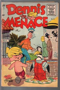 Dennis The Menace #14 1955-Standard-Hank Ketchum-zoo cover-FR