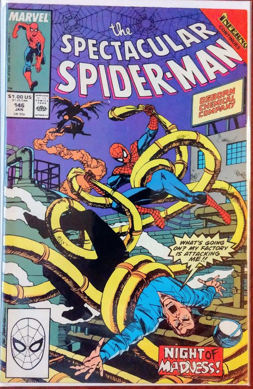 The Spectacular Spider-Man #146 (FN/VF)(1989)