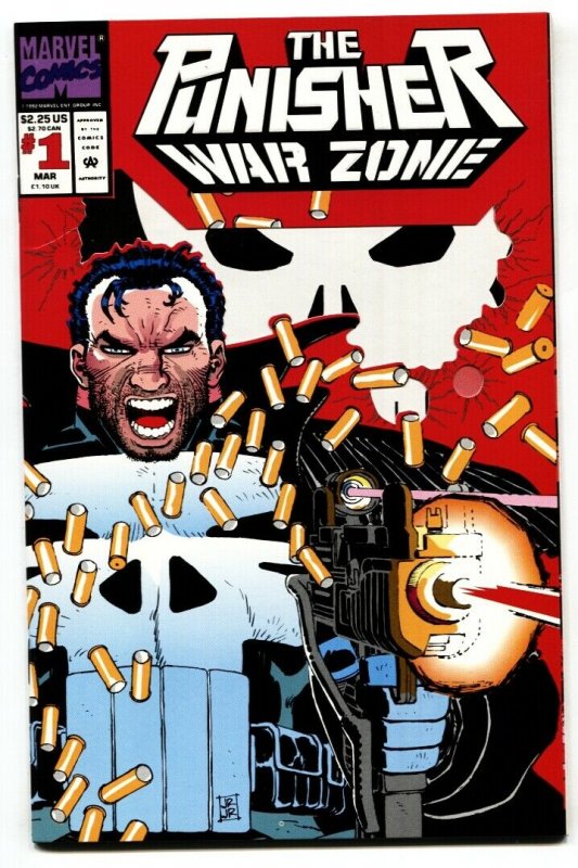 Punisher War Zone #1 First issue-Die-cut cover NM-