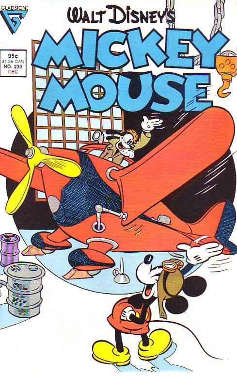 Mickey Mouse, Walt Disney's #233 (Dec-87) NM+ Super-High-Grade Mickey Mouse, ...