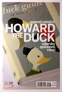 Howard the Duck #1 (9.4, 2015) Zdarsky Cover