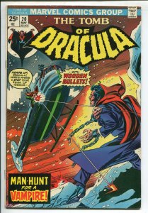 Tomb of Dracula #20 - Man-Hunt for a Vampire! - 1974 (Grade 6.5)