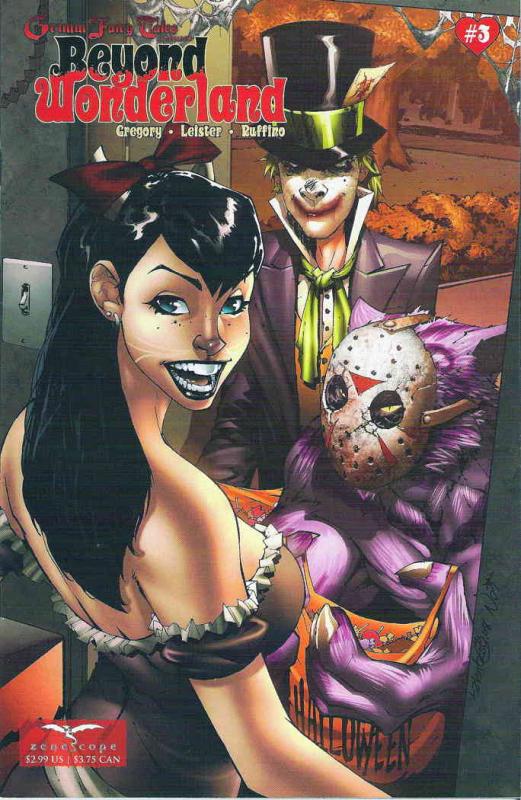 Beyond Wonderland #3B VF/NM; Zenescope | save on shipping - details inside