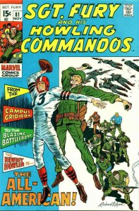 Sgt. Fury #81 VG ; Marvel | low grade comic And His Howling Commandos