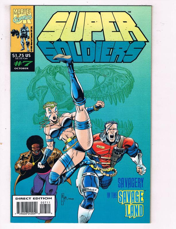 Super Soldiers #7 VF Marvel Comics Comic Book Oct 1993 DE23