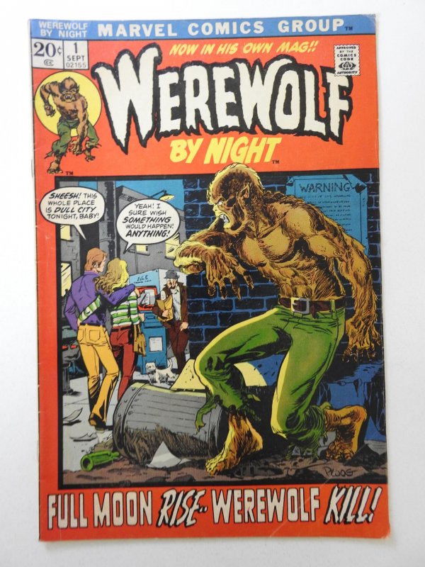 Werewolf by Night #1 (1972) Ploog Art! Awesome VG+ Condition!