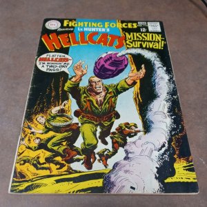 OUR FIGHTING FORCES #113 Lt. Hunter's HELLCATS DC Comics 1968 silver age