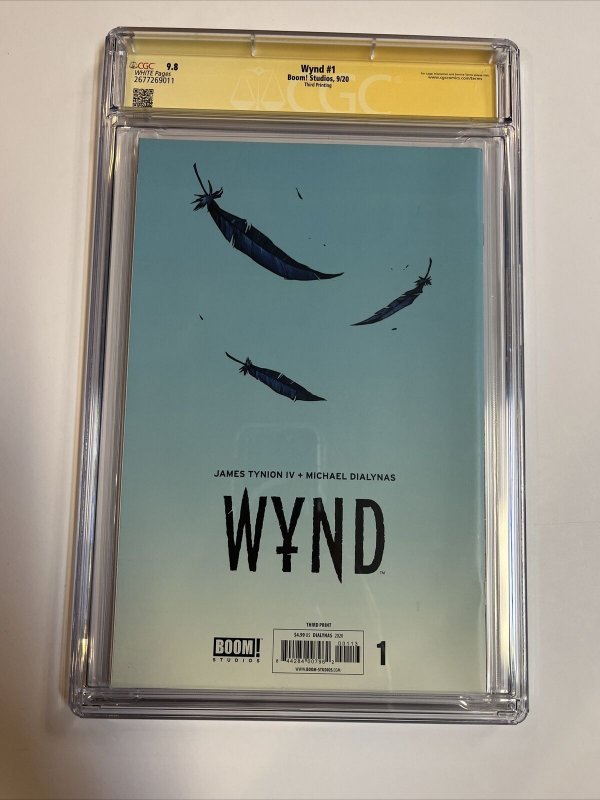 Wynd (2020) # 1 (CGC 9.8 SS)  Rarer 3rd Print | Signed Tyniion IV