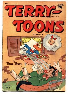 Terry-Toons #3--Mighty Mouse- Heckle & Jeckle--comic book 1952