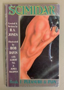 Scimidar Book 1 Pleasure and Pain 1990 Paperback R. A. Jones 