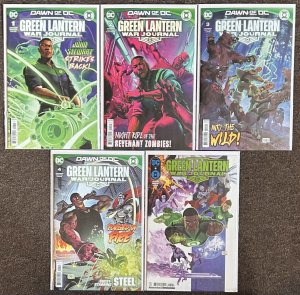 Green Lantern War Journal #1,2,3,4,5 Dawn Of DC NM