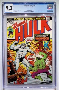The Incredible Hulk #162 (1973) [Key Issue] CGC 9.2