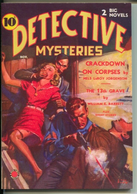 Detective Mysteries 2008-reprints 11/1938 Detective Mysteries issue-weird men...