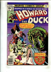 HOWARD THE DUCK #22 (6.5) NEWSSTAND!! 1977