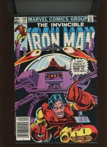 (1983) Iron Man #169: BRONZE AGE! NEWSSTAND COPY! BLACKOUT! (9.2 OB)