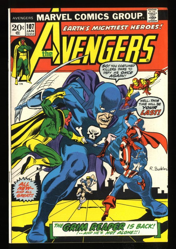 Avengers #107 FN/VF 7.0