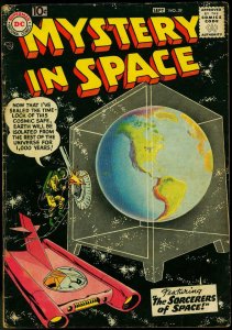 MYSTERY IN SPACE #39 DC 1957 GIL KANE ART SCI-FI VG