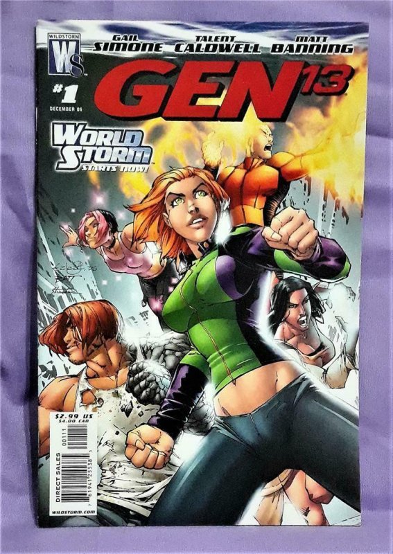 Gail Simone WorldStorm GEN 13 #1 - 6 Talent Caldwell Wildstorm (DC, 2006)! 