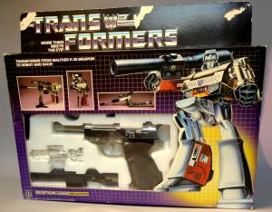 TRANSFORMERS MEGATRON Decepticon Toy Die Cast Plastic Transforming Gun Robot