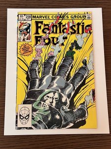 Fantastic Four #258 (1983). VF+. Dr. Doom cover! Dr. Doom team-up w/ Terrax.