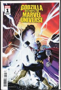 Godzilla Destroys the Marvel Universe (2025 Marvel) #1