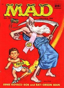 Mad (1952 series)  #37, VG- (Stock photo)