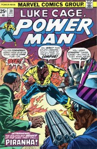 Power Man #30 - Rich Buckler, Klaus Janson Cover Art. Cockroach App. (7.0) 1976