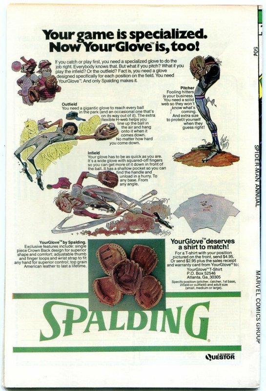 AMAZING SPIDER-MAN ANNUAL #10-1976-MARVEL-human fly-fine FN