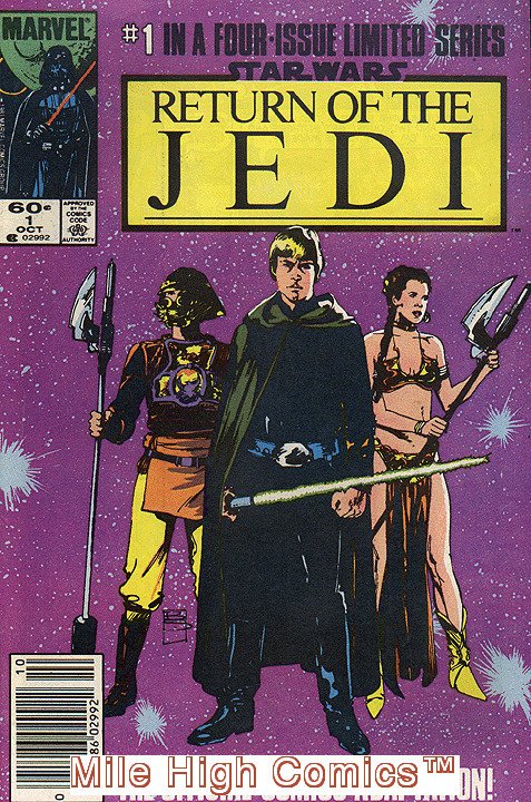 RETURN OF THE JEDI (STAR WARS) (1983 Series) #1 NEWSSTAND Near Mint Comics Book