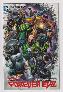 DC Comic! Forever Evil! Issue #1! NYCC 2013 Variant!