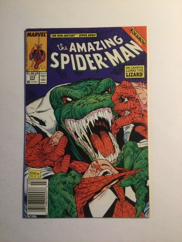 Amazing Spider-Man 313 Near Mint- nm- 9.2 Newsstand edition Marvel