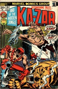 Astonishing Tales #20 (1973) Ka-Zar