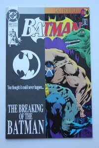 Batman #497 2ND Printing (1993) Batman NM