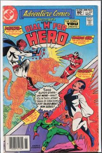 Adventure Comics #487 (1981) Dial H for Hero