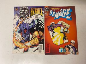 4 DC comic books Damage #1 4 9 Azrael #4 66 KM28
