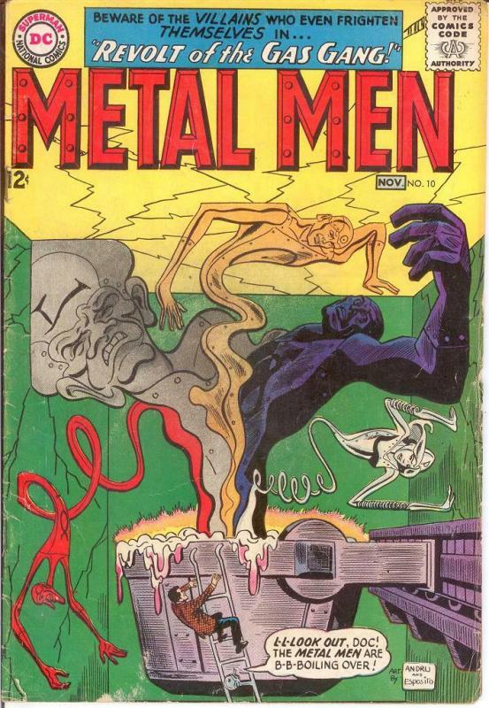 METAL MEN 10 GOOD Nov. 1964 COMICS BOOK