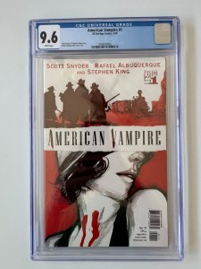American Vampire #1 CGC 9.6 Scott Snyder Rafael Albuquerque (2010)