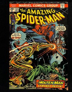 Amazing Spider-Man #132 Molten Man!