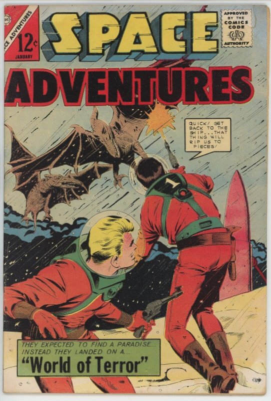 Space Adventures #55 (1952 Charlton) - 5.0 VG/FN *World of Terror*