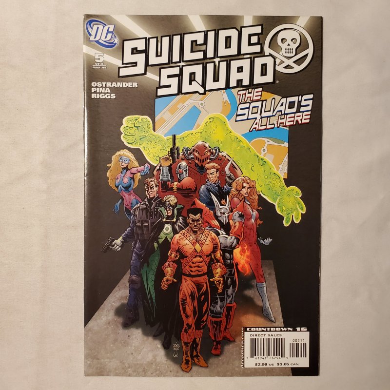 Suicide Squad 5 Very Fine Cover by John K. Snyder