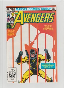 The Avengers #224 (1982) VF/NM