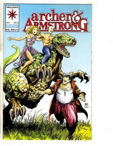 Lot Of 7 Archer & Armstrong Valiant Comic Books # 1 3 (2) 4 5 6 7 F. Miller J257