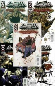 PUNISHER PRESENTS BARRACUDA (2007) 1-5  Garth Ennis