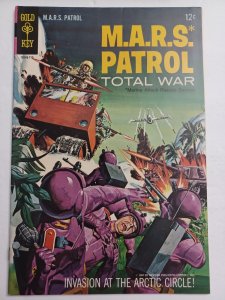 Mars Patrol Total War #4 - Gold Key - 1967 - VF