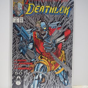 Deathlok #1 (1991) NM Unread. Metallic Ink Cover.