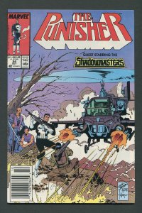 Punisher #24 / 9.2 NM-  Newsstand  October 1989